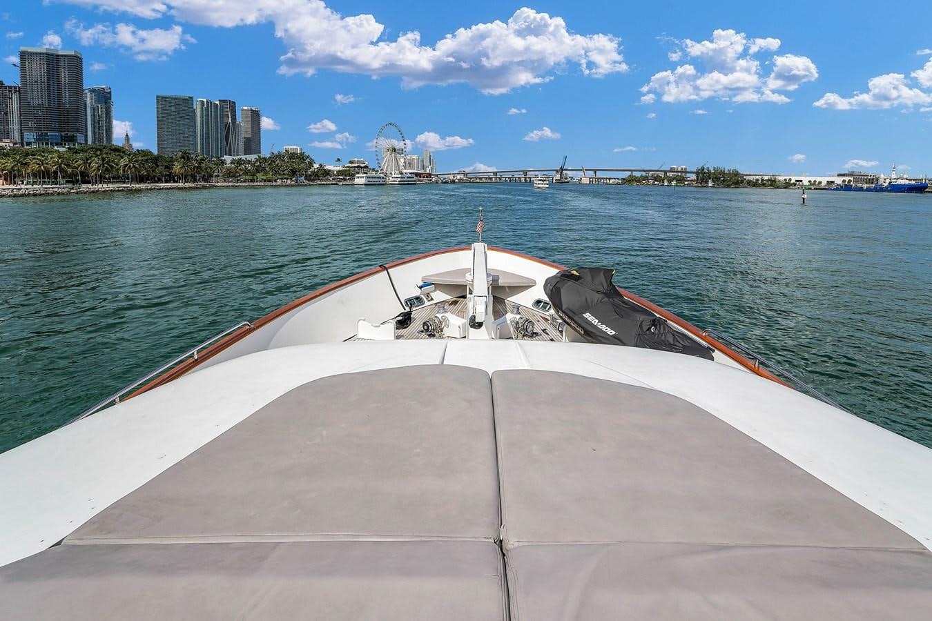 a boat on the water aboard STAMOS BIEN Yacht for Sale