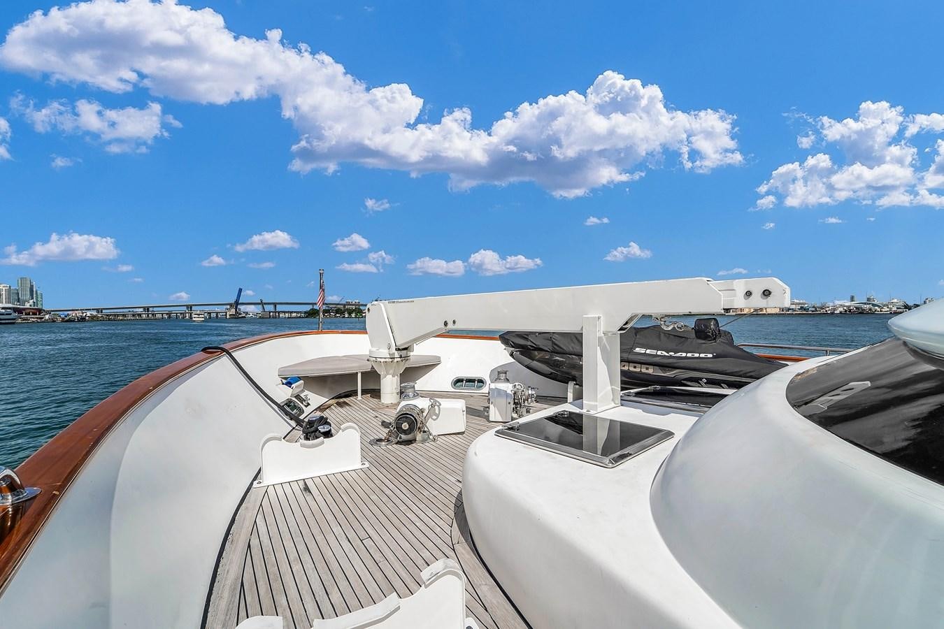 a boat on the water aboard STAMOS BIEN Yacht for Sale