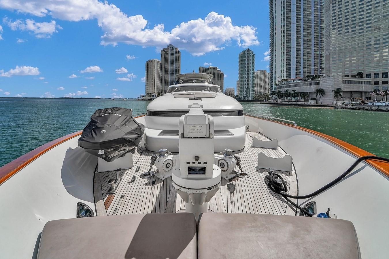 a boat on the water aboard STAMOS BIEN Yacht for Sale