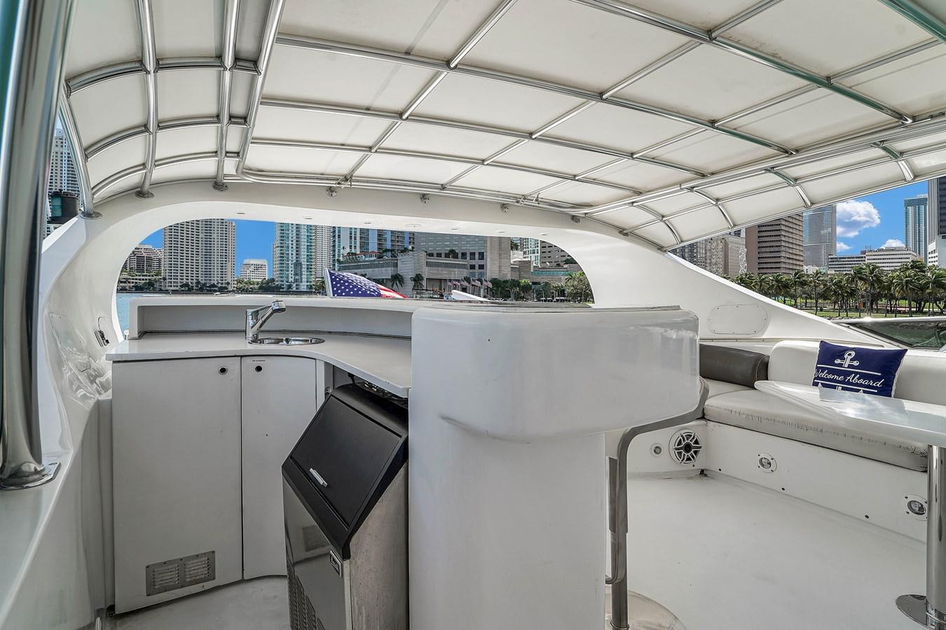 a large white printer aboard STAMOS BIEN Yacht for Sale