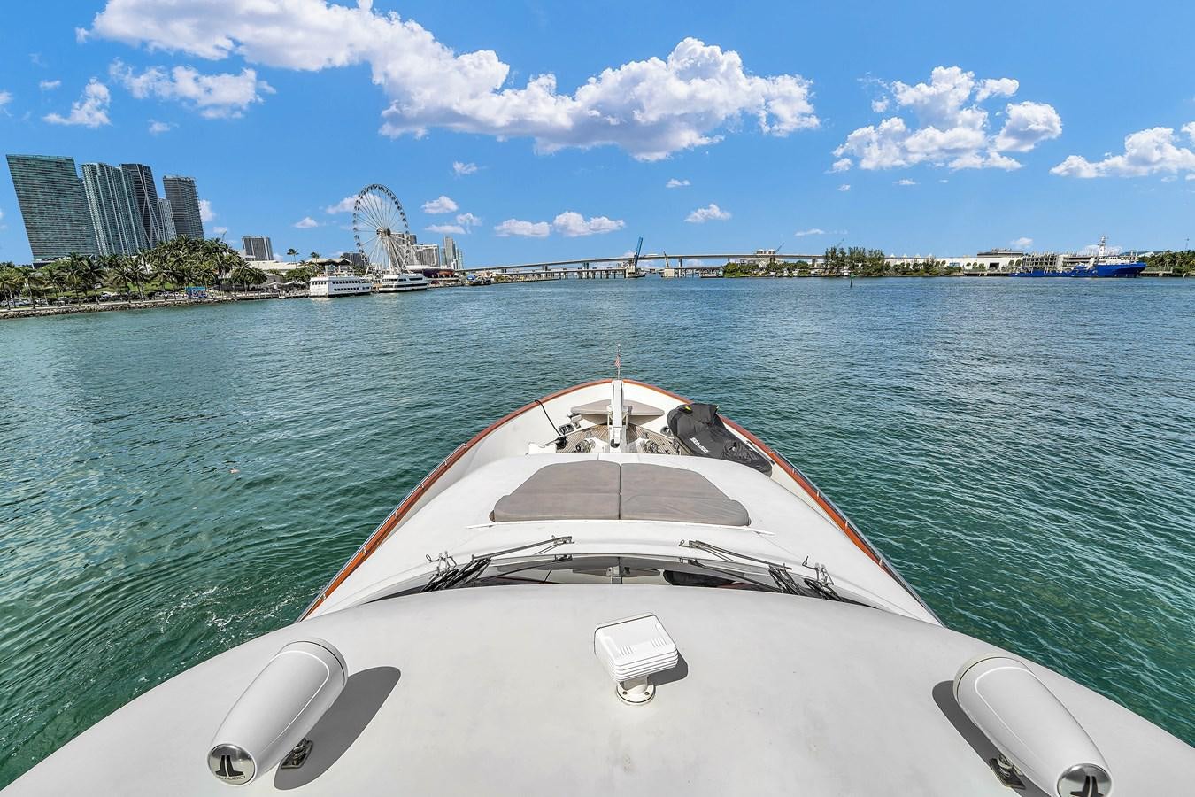 a boat on the water aboard STAMOS BIEN Yacht for Sale
