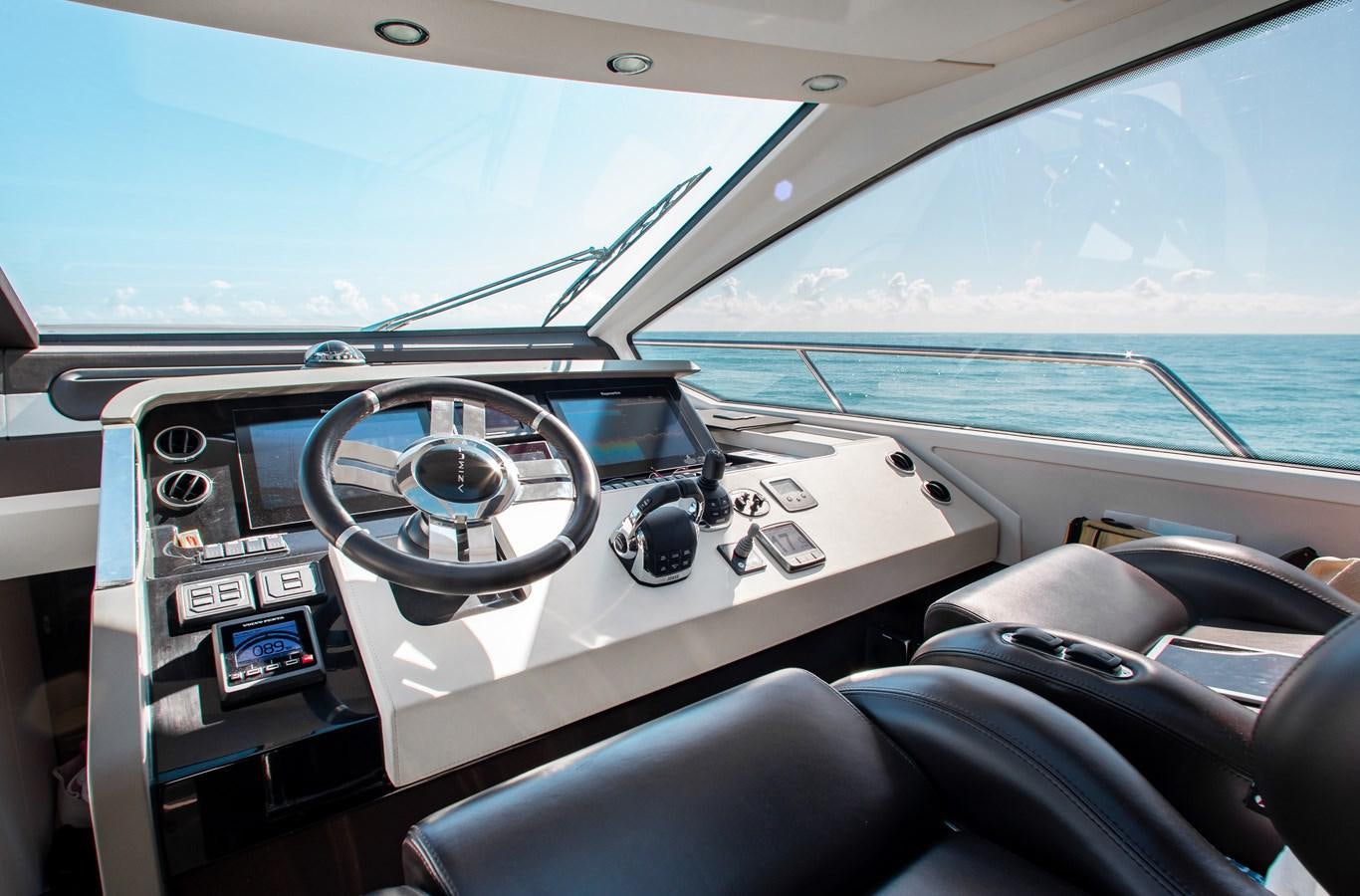 inside of a car aboard ROLLING LOUD Yacht for Sale
