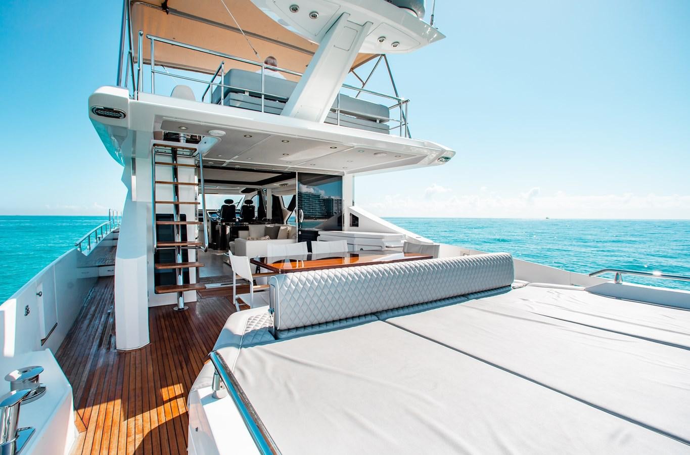 a boat on the water aboard ROLLING LOUD Yacht for Sale
