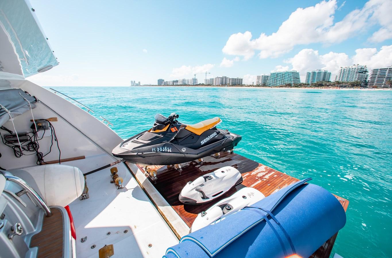 a boat on the water aboard ROLLING LOUD Yacht for Sale