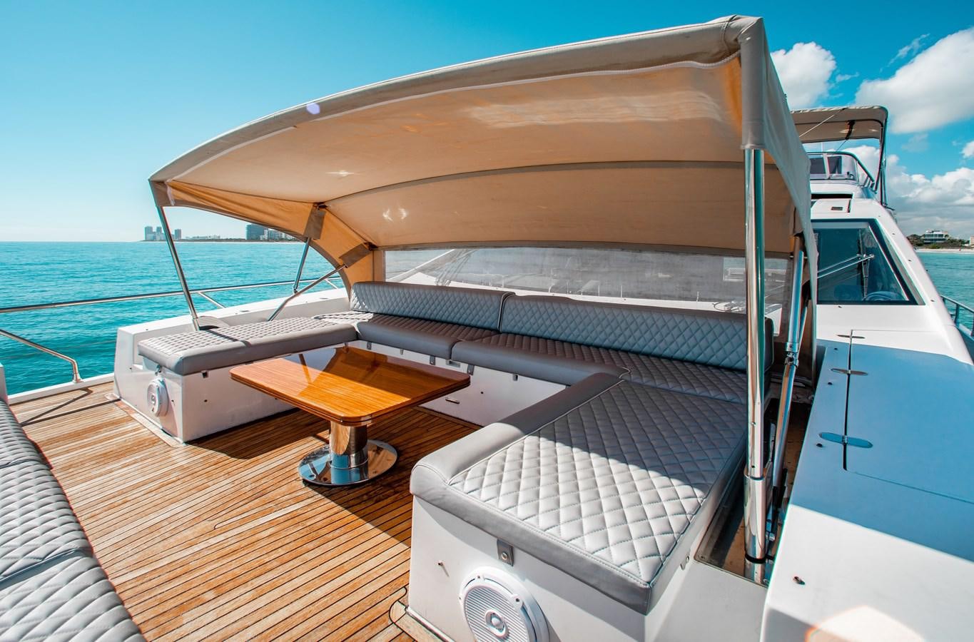 a boat on a deck aboard ROLLING LOUD Yacht for Sale