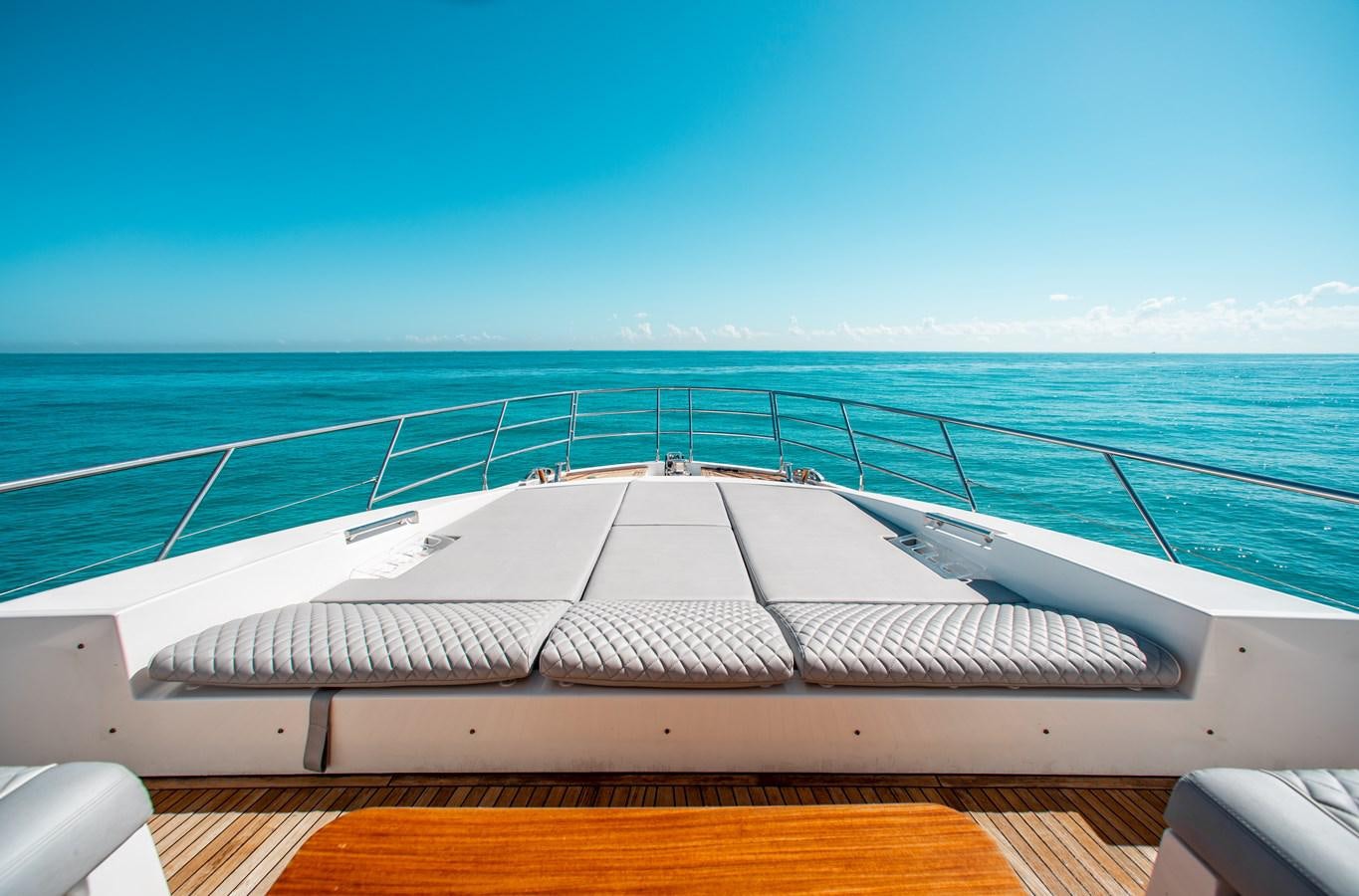 a deck of a boat aboard ROLLING LOUD Yacht for Sale
