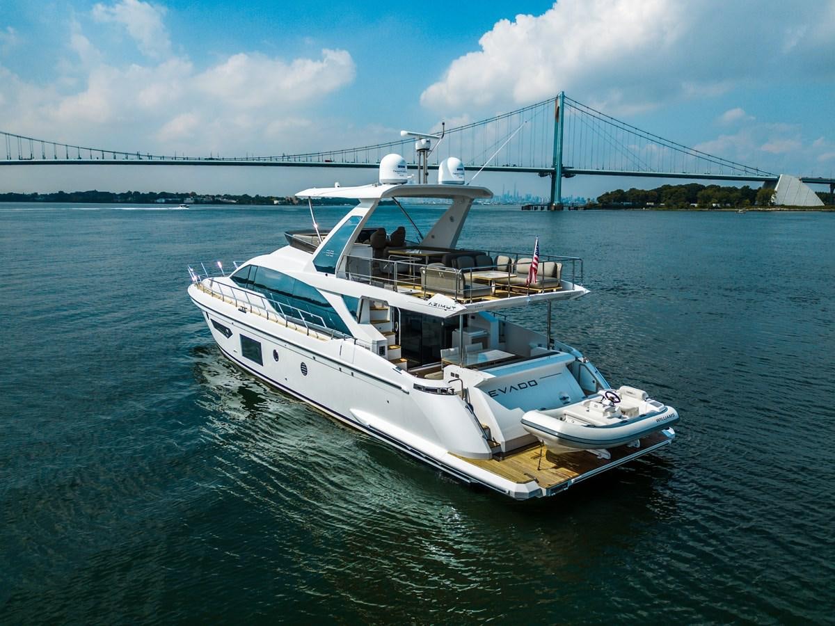 a boat on the water aboard EVADO Yacht for Sale