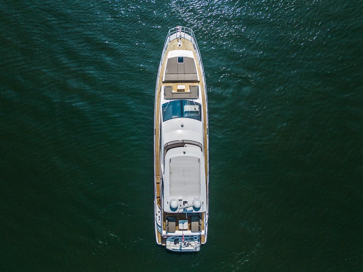 a boat in the water aboard EVADO Yacht for Sale