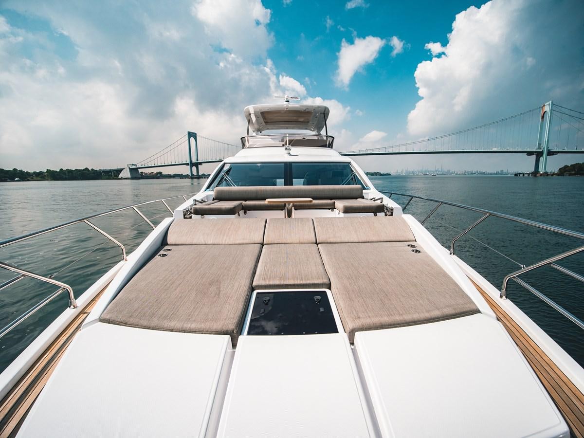 a boat on a body of water aboard EVADO Yacht for Sale
