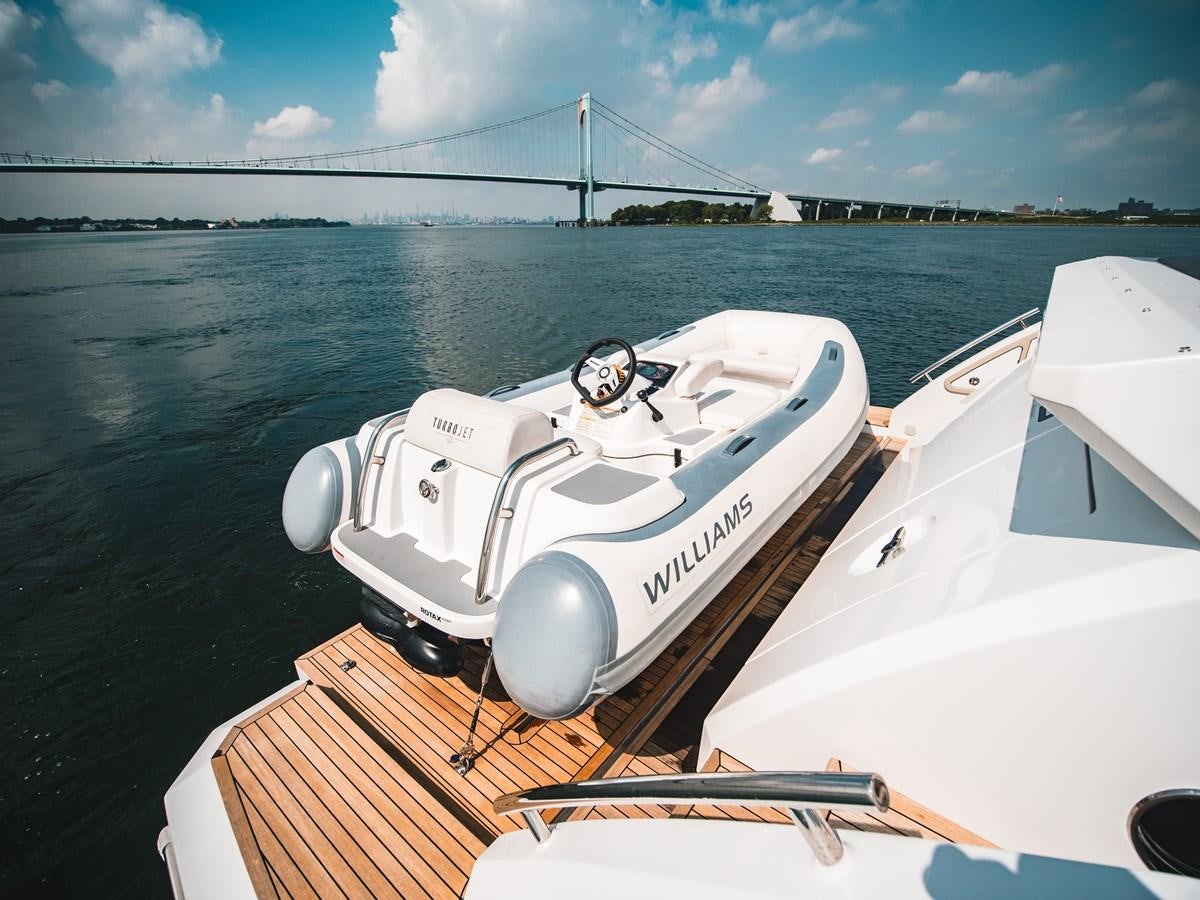 a boat on the water aboard EVADO Yacht for Sale