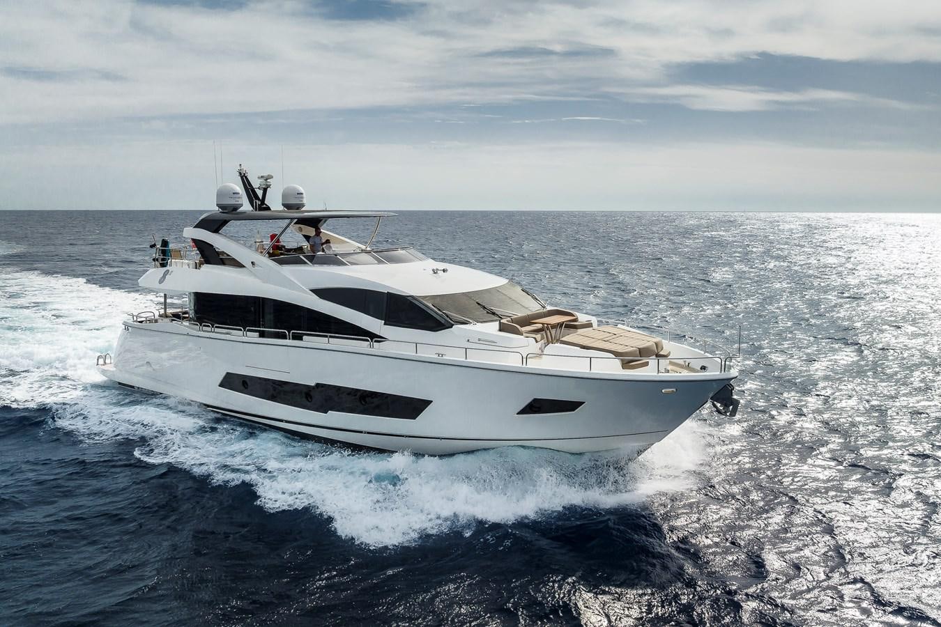 a yacht on the water aboard AFTER 8 II Yacht for Sale