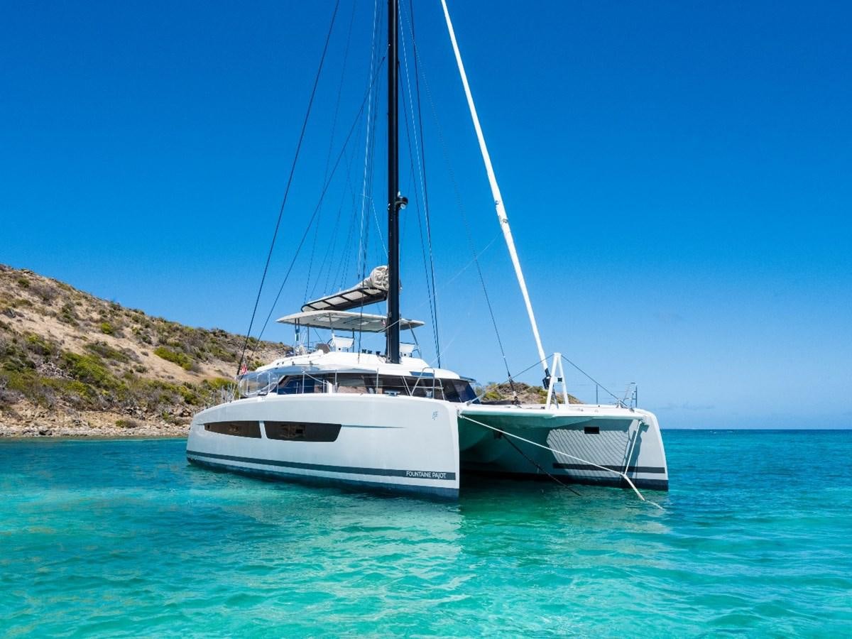 a couple of boats on the water aboard LISA OF THE SEAS Yacht for Sale