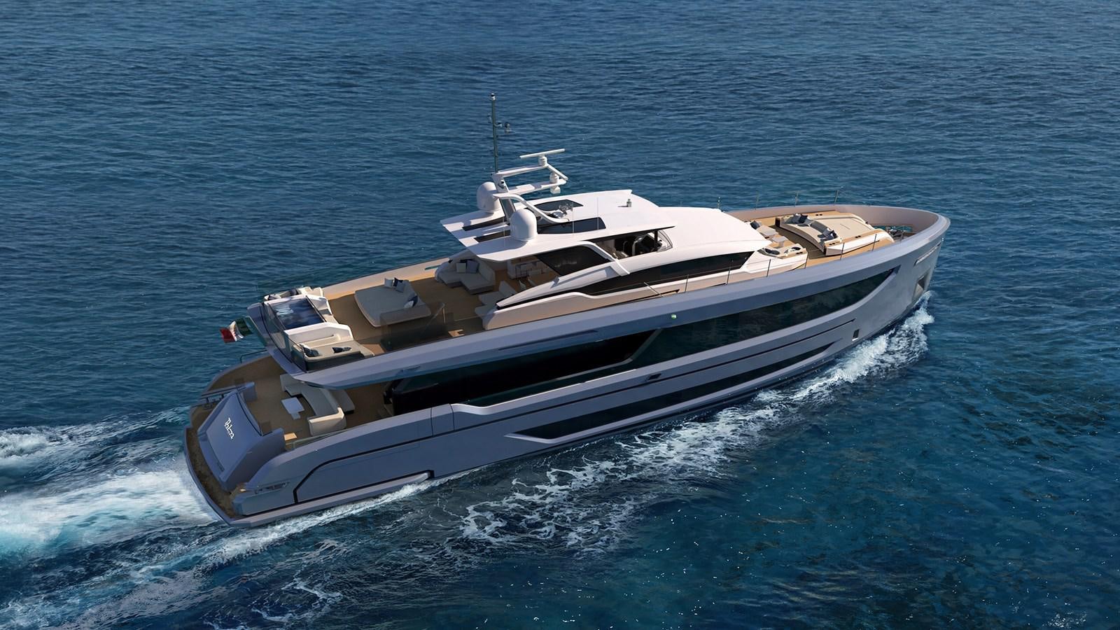 a boat on the water aboard VITTORIA VELOCE 32 RPH #01 Yacht for Sale