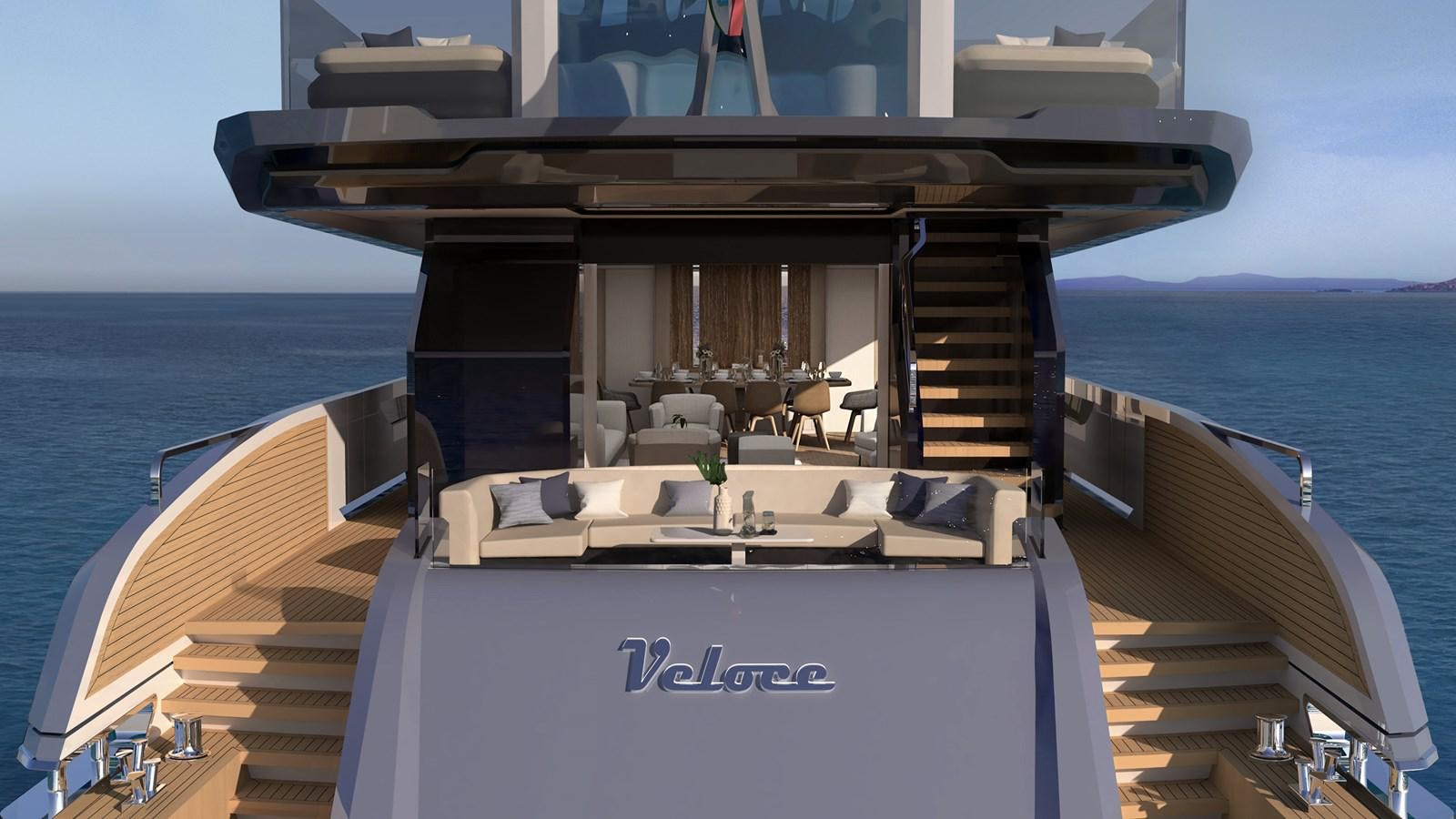 a boat on the water aboard VITTORIA VELOCE 32 RPH #01 Yacht for Sale