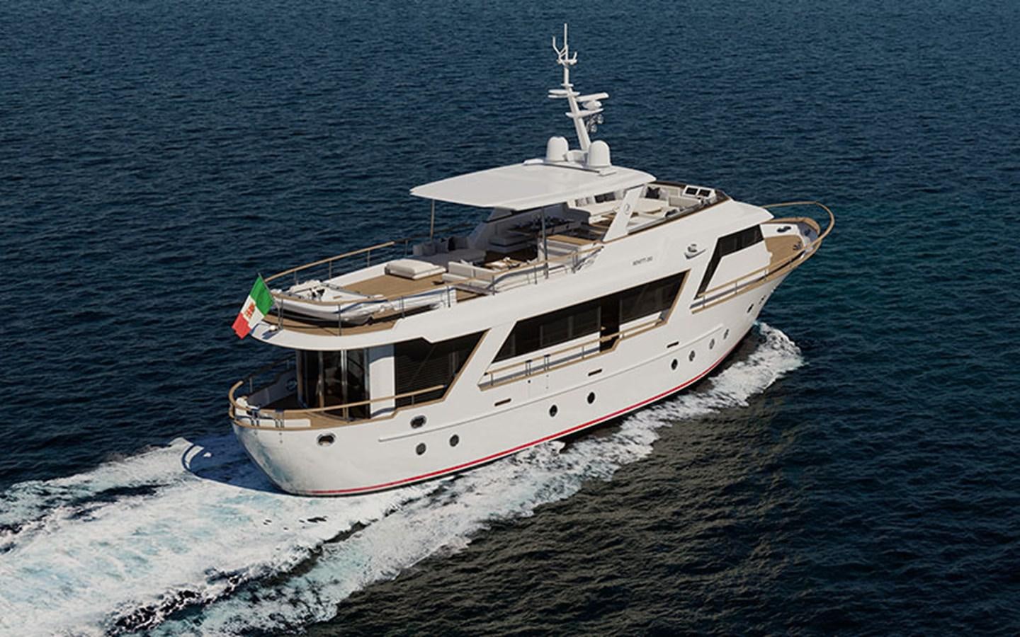a boat on the water aboard AF Yacht for Sale