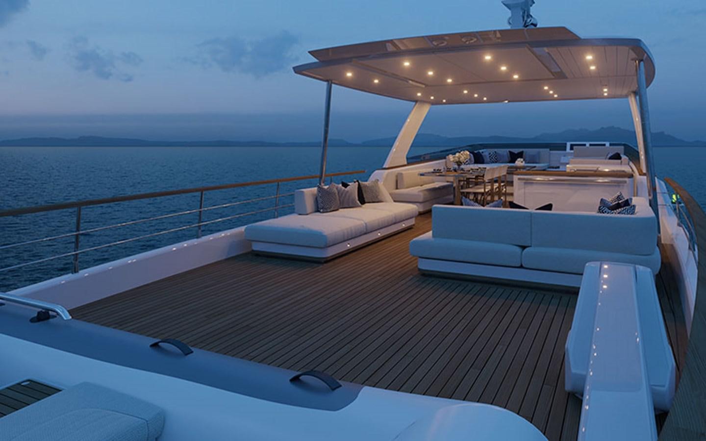 a boat on the water aboard AF Yacht for Sale