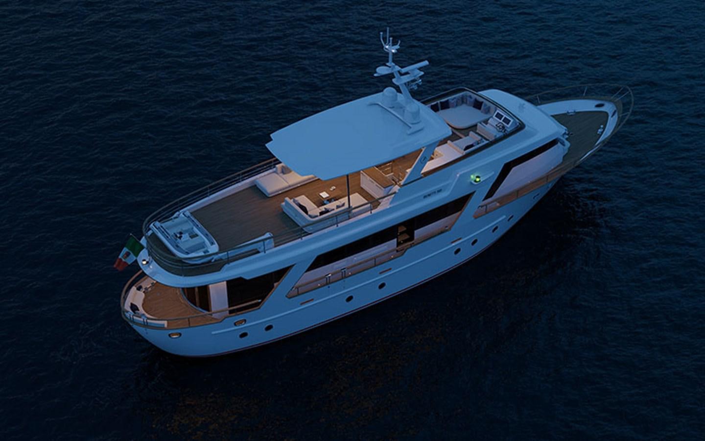 a boat on the water aboard AF Yacht for Sale