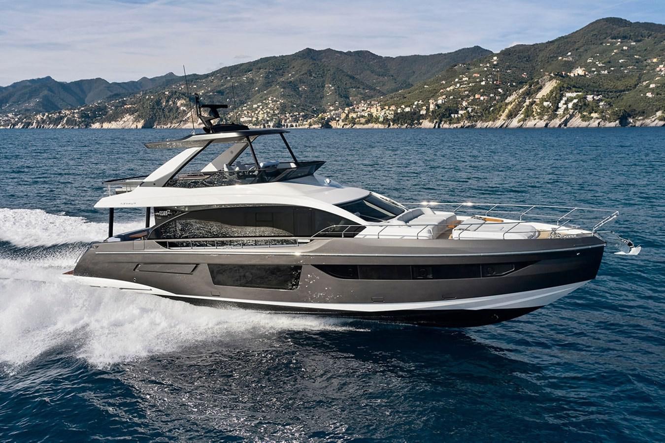 a boat on the water aboard SUNSTROKE Yacht for Sale