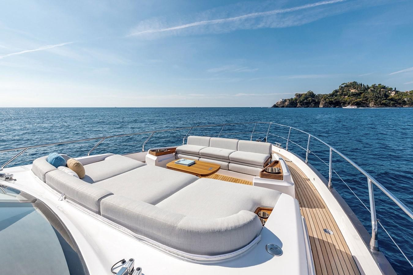a boat on the water aboard SUNSTROKE Yacht for Sale