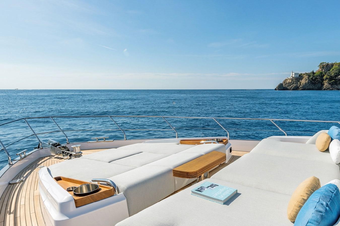 a boat on the water aboard SUNSTROKE Yacht for Sale