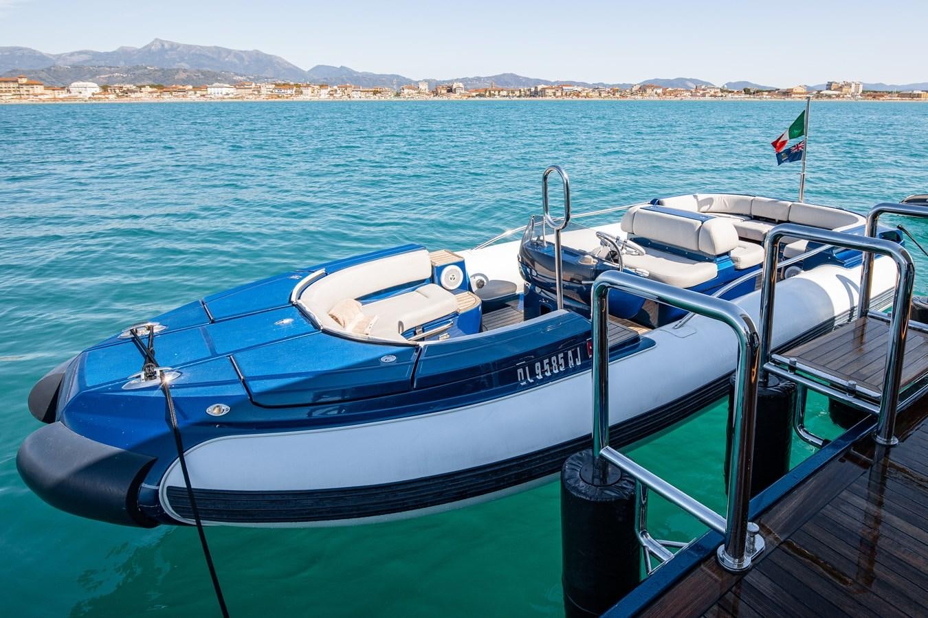 a boat on the water aboard HATT MILL Yacht for Charter
