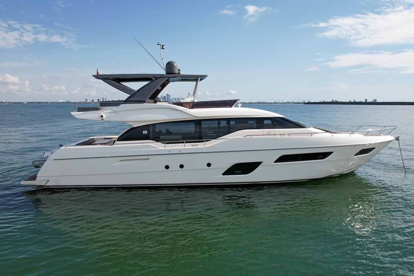 a white yacht in the water aboard G3 Yacht for Sale