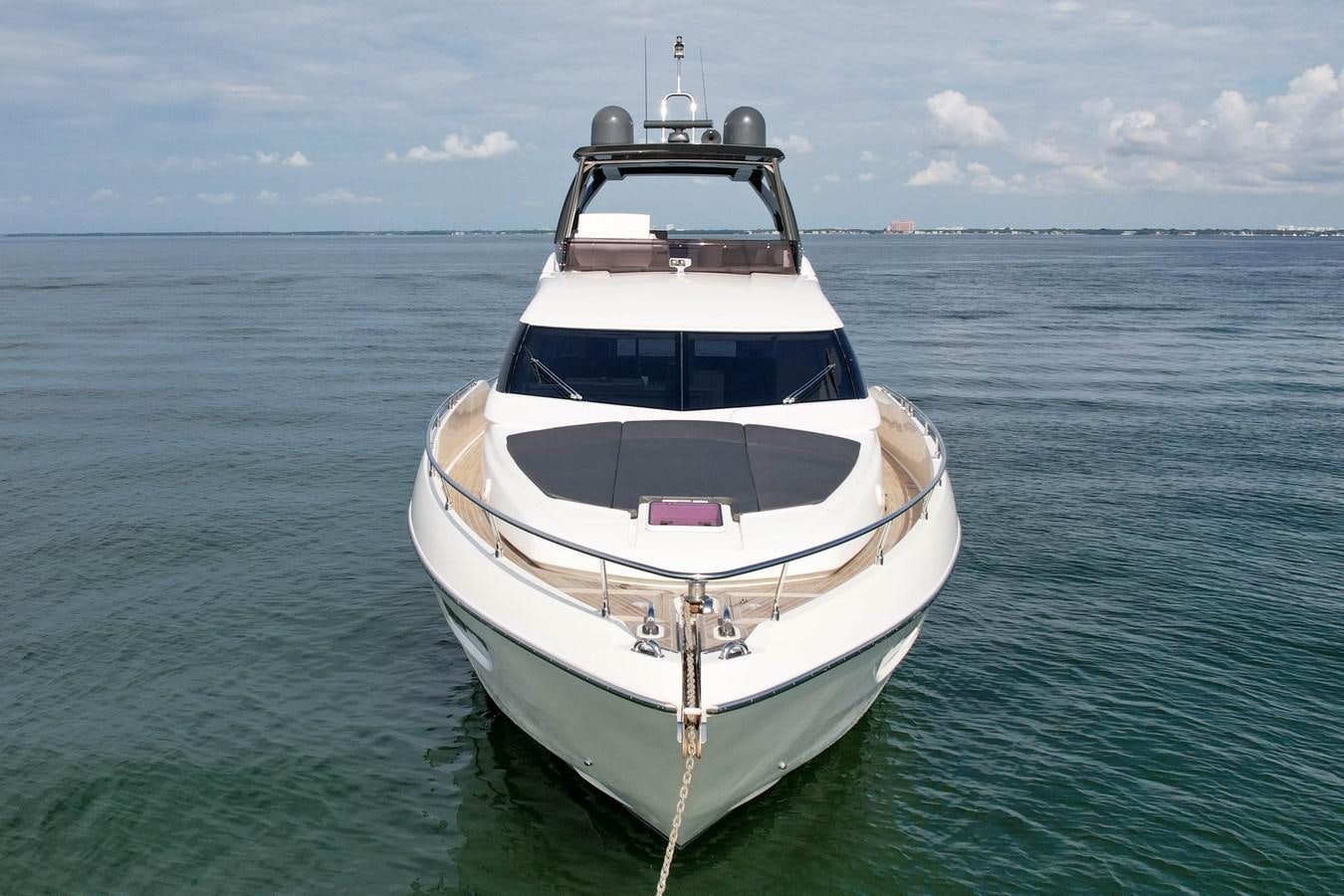 a white boat in the water aboard G3 Yacht for Sale