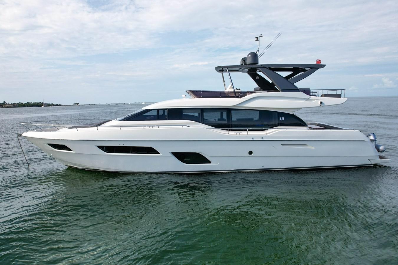 a white yacht in the water aboard G3 Yacht for Sale
