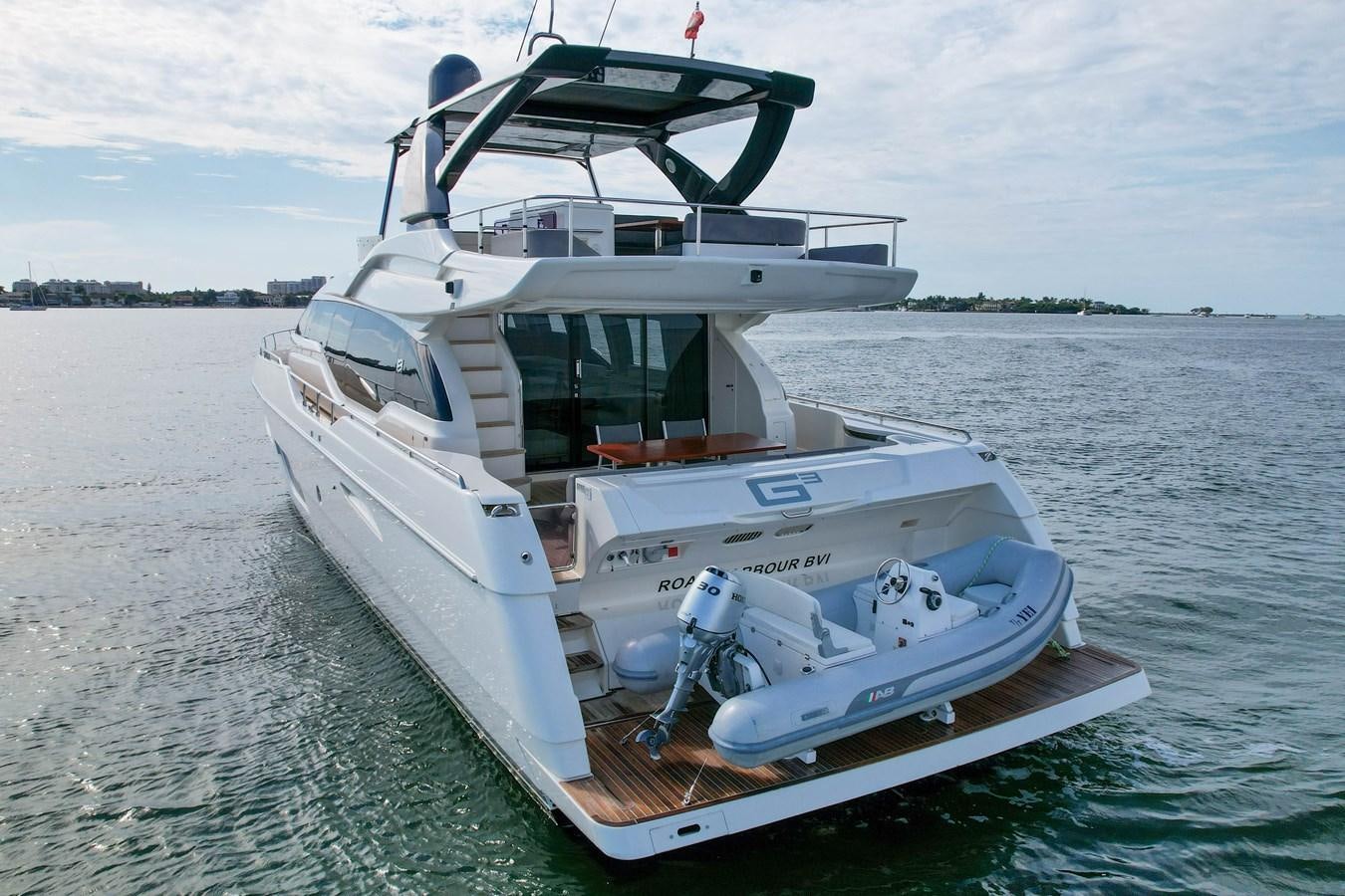 a boat in the water aboard G3 Yacht for Sale