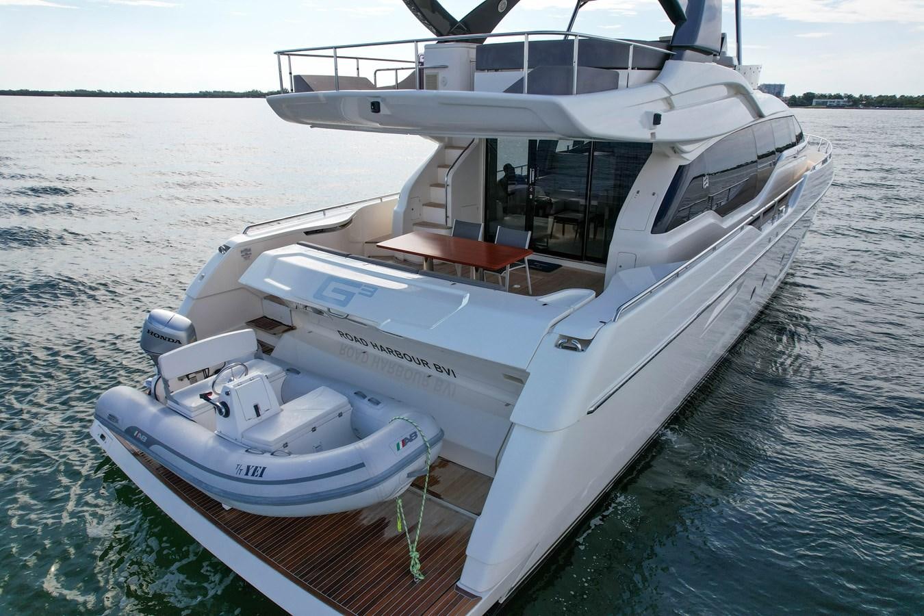 a boat on the water aboard G3 Yacht for Sale