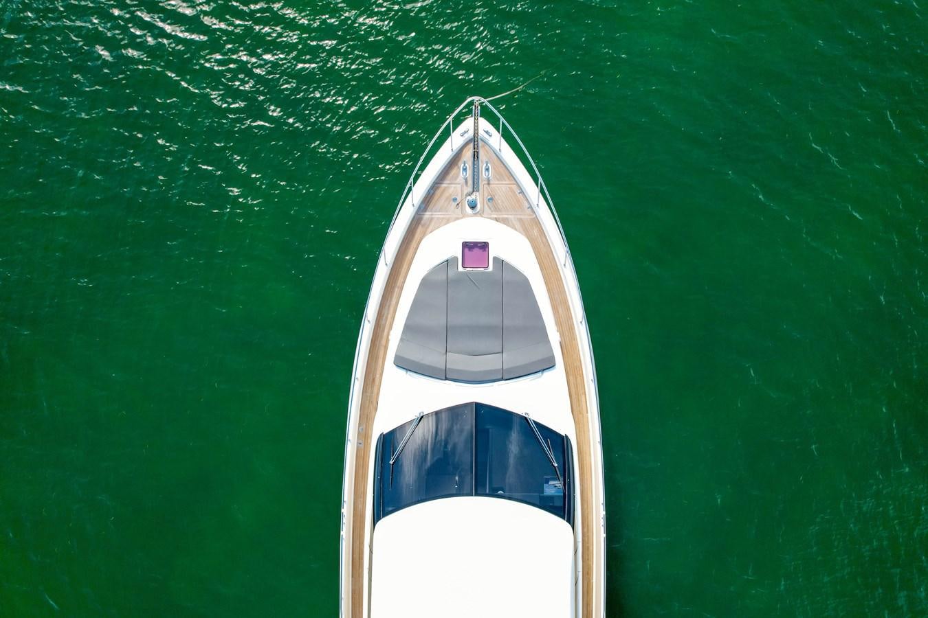 a white tower with a green background aboard G3 Yacht for Sale