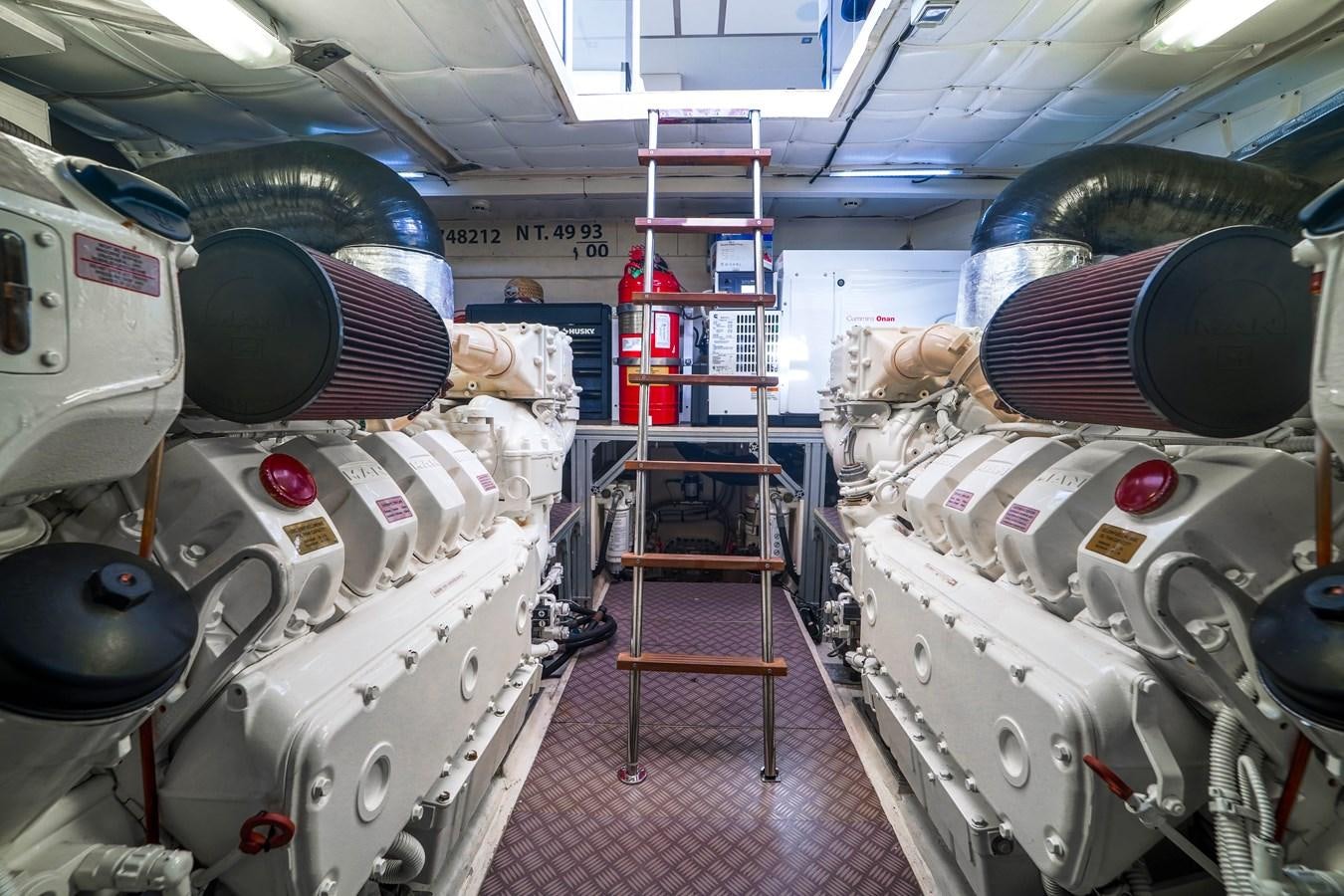 a room with machinery and equipment aboard G3 Yacht for Sale