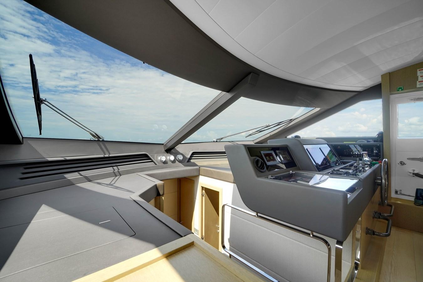 inside of a plane aboard G3 Yacht for Sale