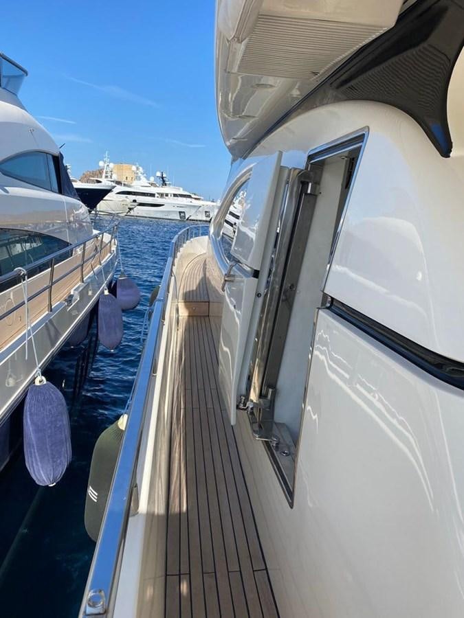 a boat with a large amount of boats in it aboard NILE Yacht for Sale