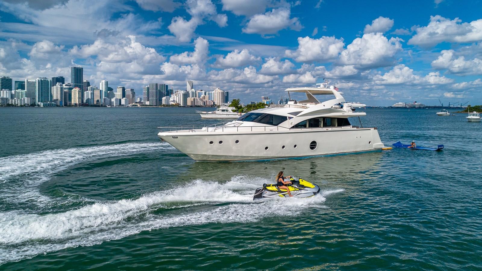a boat on the water aboard THERAPY Yacht for Sale
