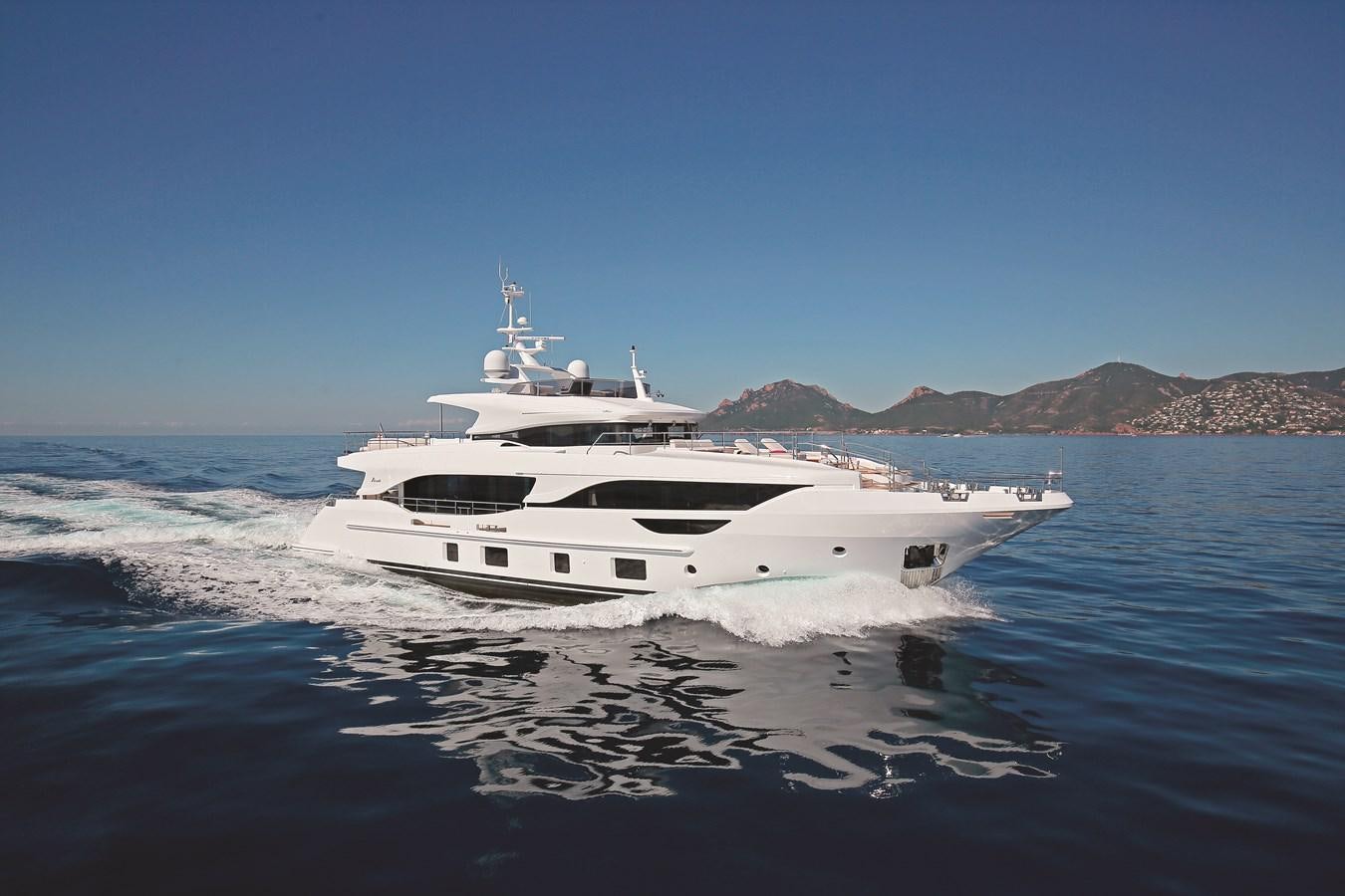 a boat on the water aboard SEANET CO_OWNERSHIP OFFER  Yacht for Sale