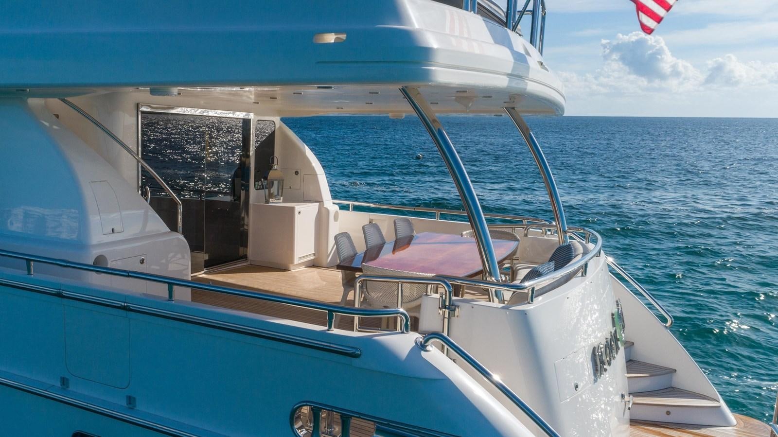 a boat on the water aboard SEA FAIRY Yacht for Sale