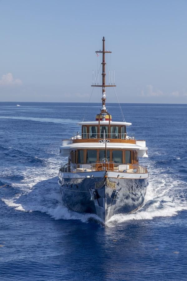 a boat on the water aboard NADAN Yacht for Sale