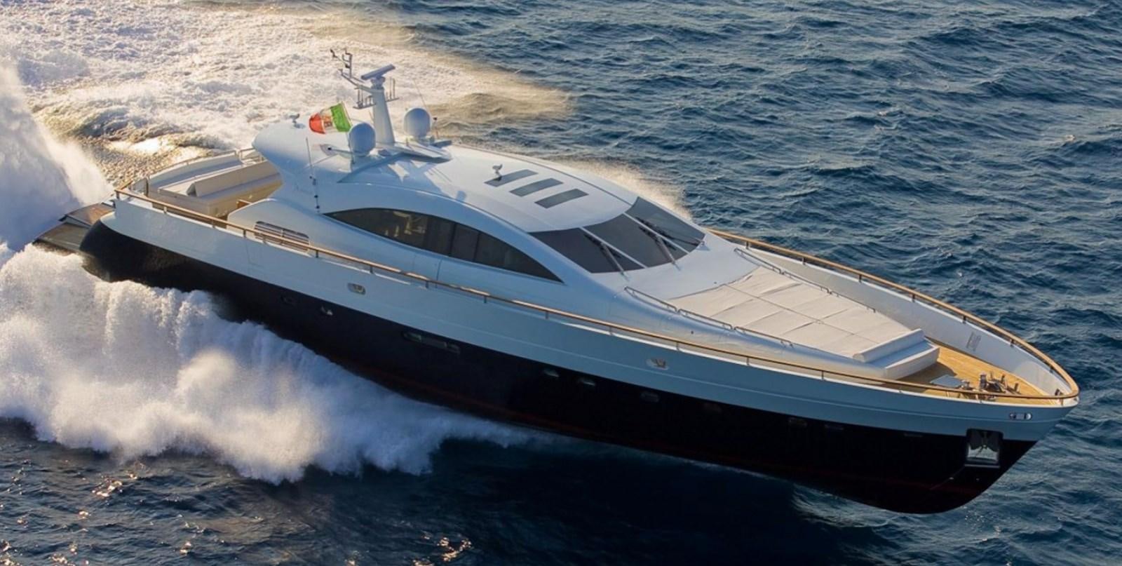 a boat on the water aboard MAXI DRAGO Yacht for Sale