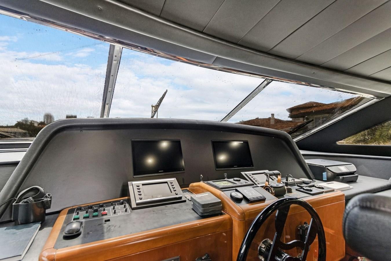 inside of a car aboard SINPATICO Yacht for Sale