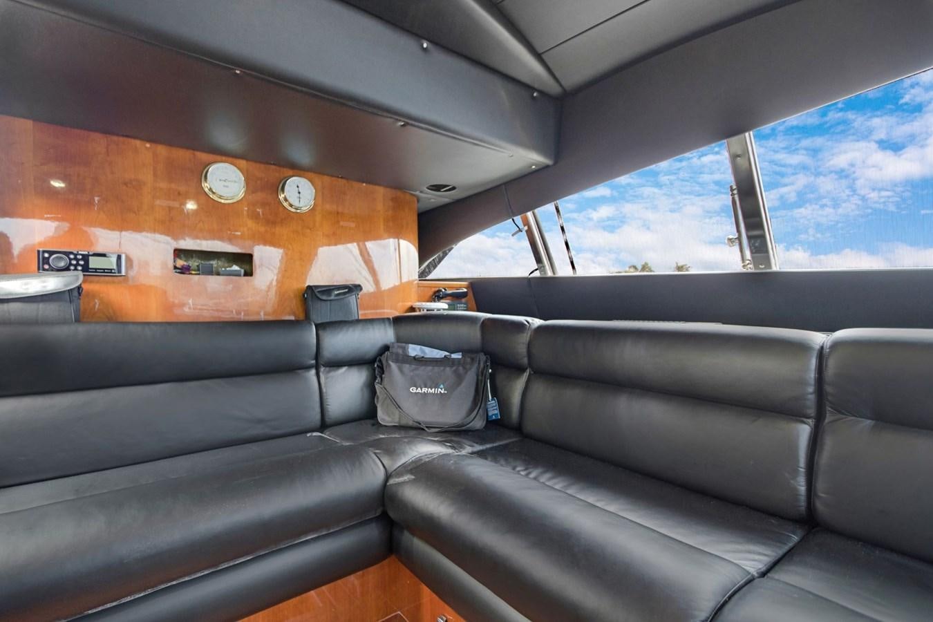 the inside of a car aboard SINPATICO Yacht for Sale