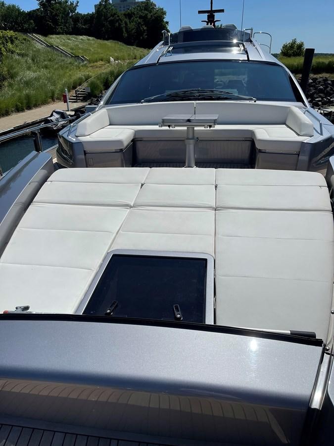 a car with its doors open aboard NICKY D Yacht for Sale