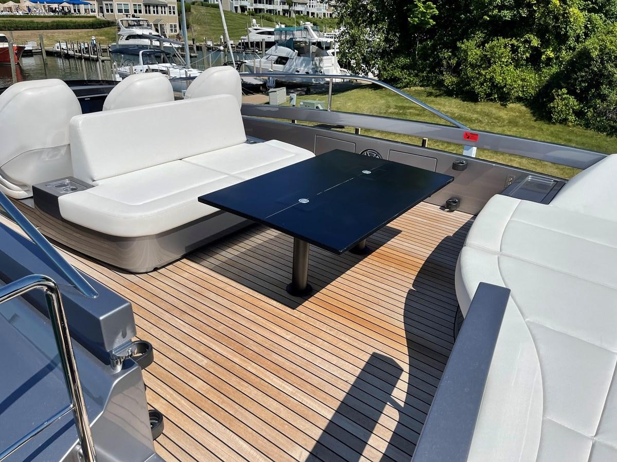 a pool on a deck aboard NICKY D Yacht for Sale