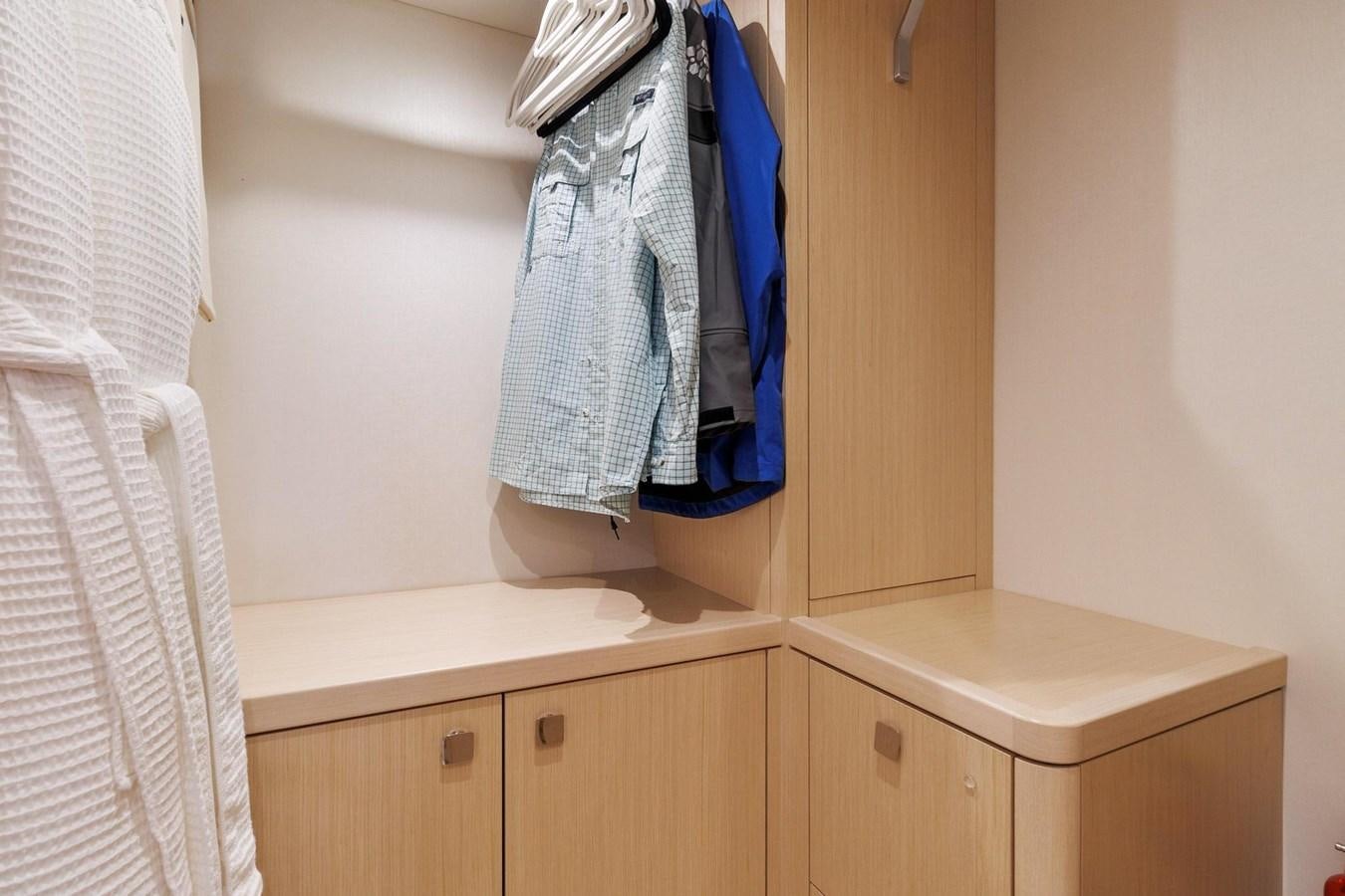 a towel on a wall aboard JOLLY ROGERS Yacht for Sale