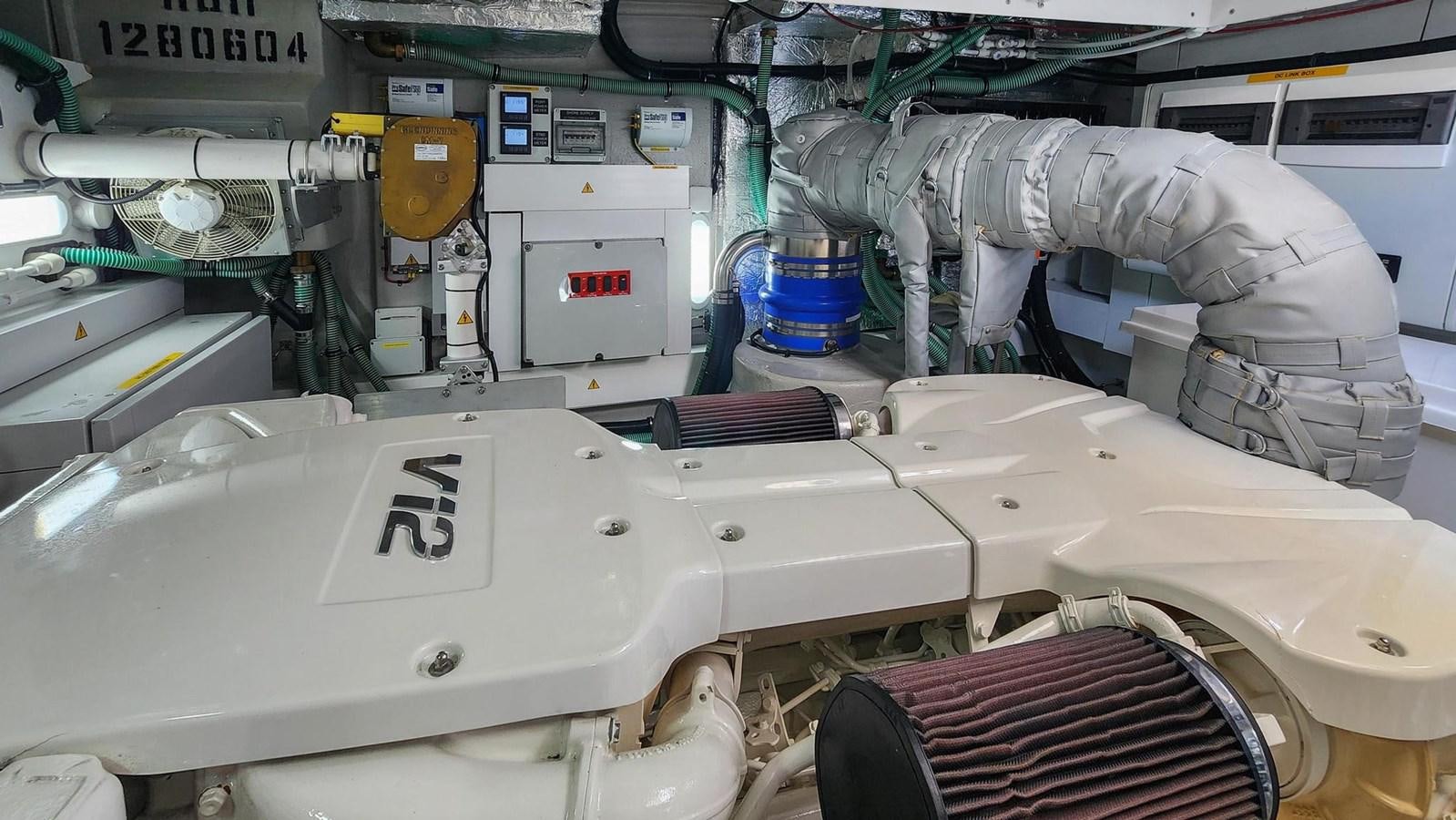 a close-up of a machine aboard JOLLY ROGERS Yacht for Sale
