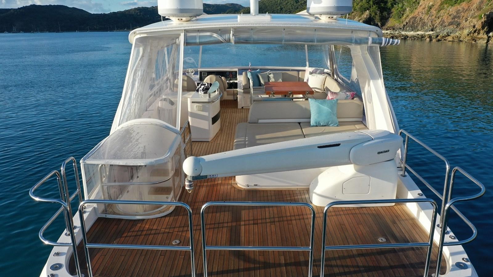 a boat on the water aboard MOJO Yacht for Sale