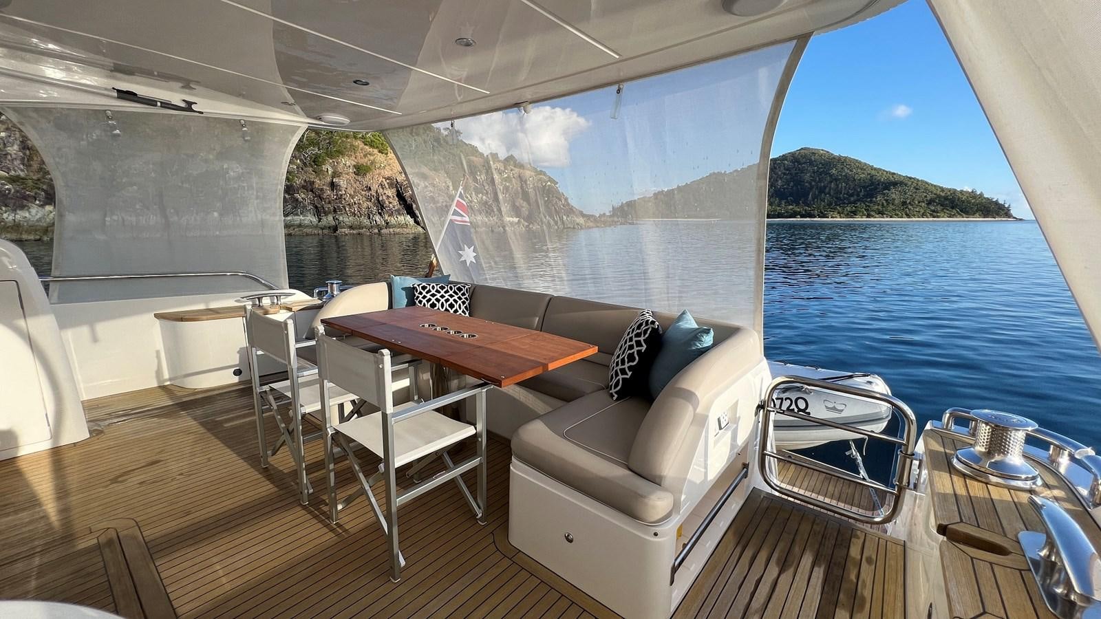 a boat on the water aboard MOJO Yacht for Sale