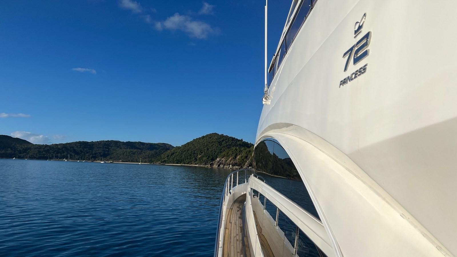 a boat on the water aboard MOJO Yacht for Sale