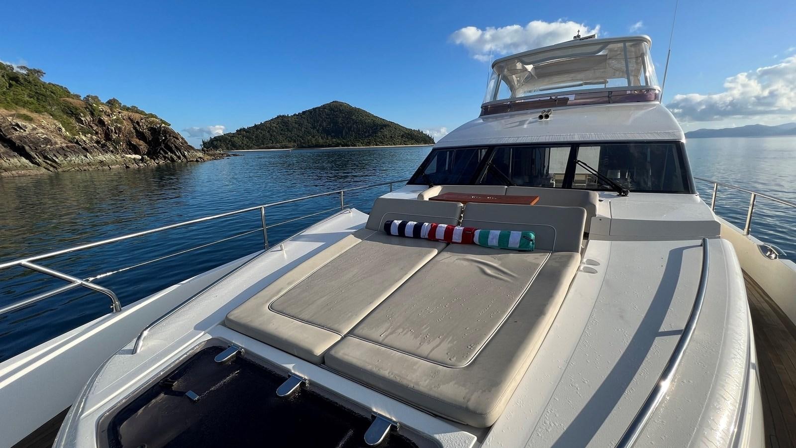 a boat on the water aboard MOJO Yacht for Sale
