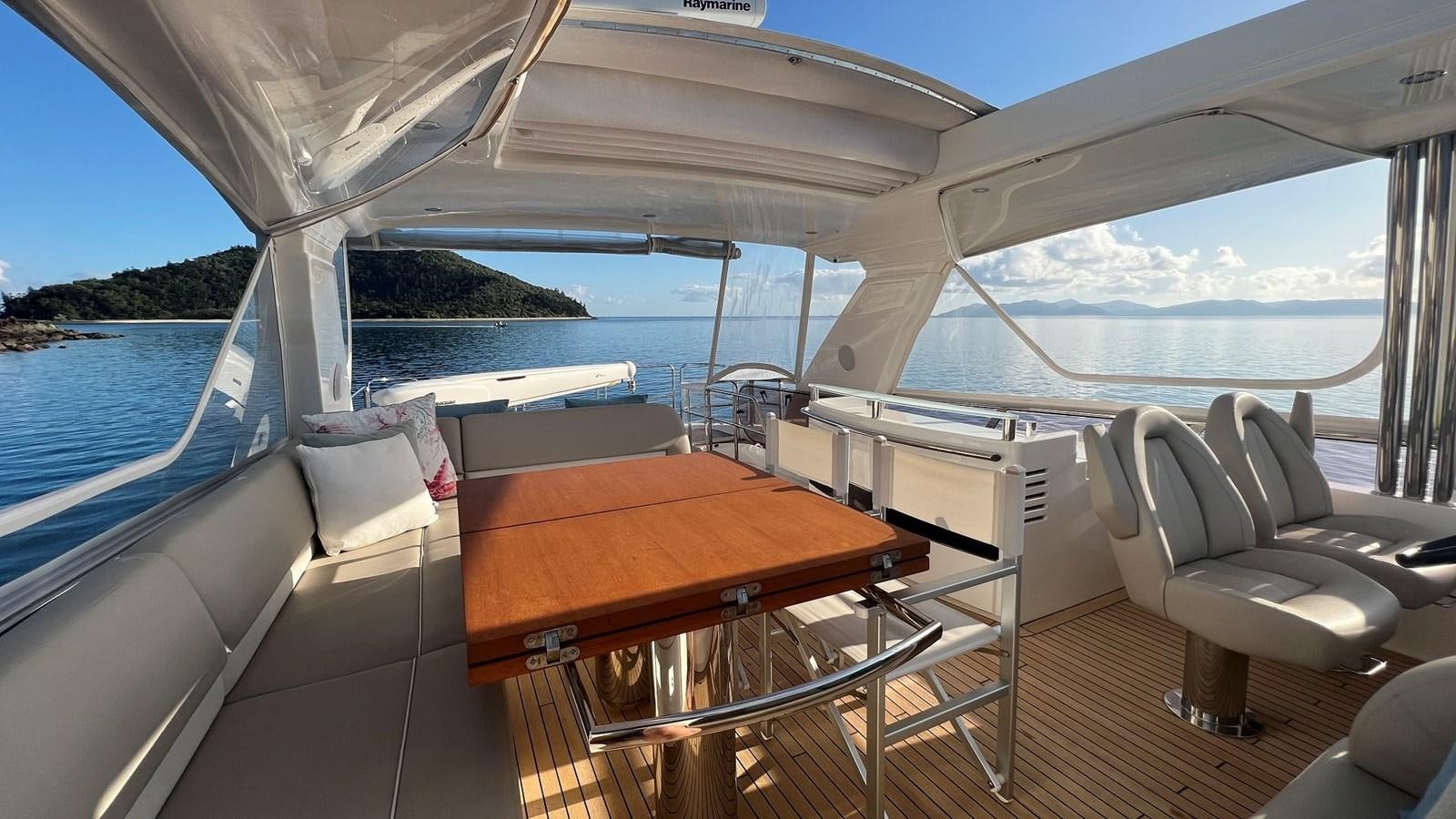 a boat on the water aboard MOJO Yacht for Sale